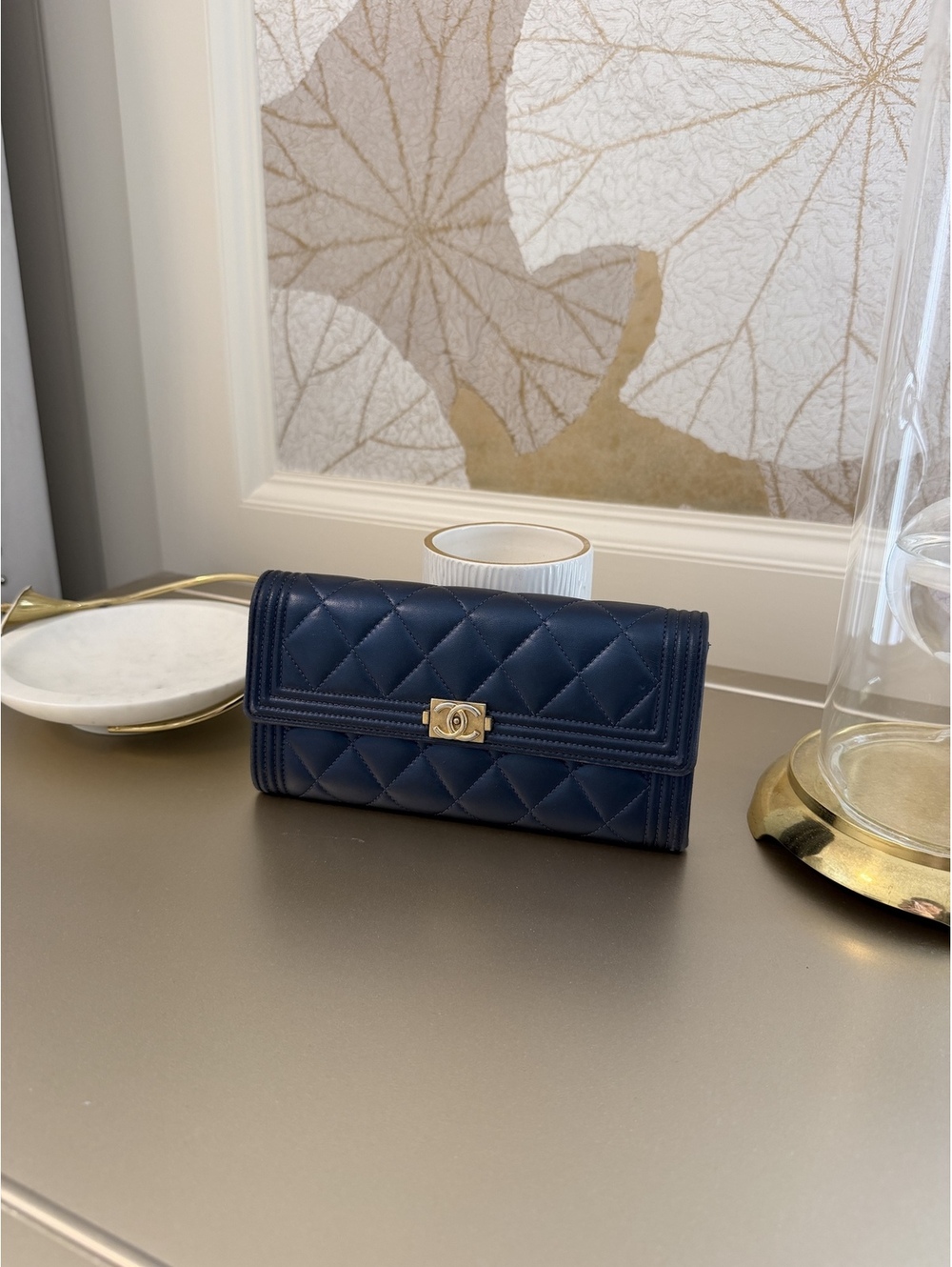 Chanel Boy Chanel Long Flap Wallet
